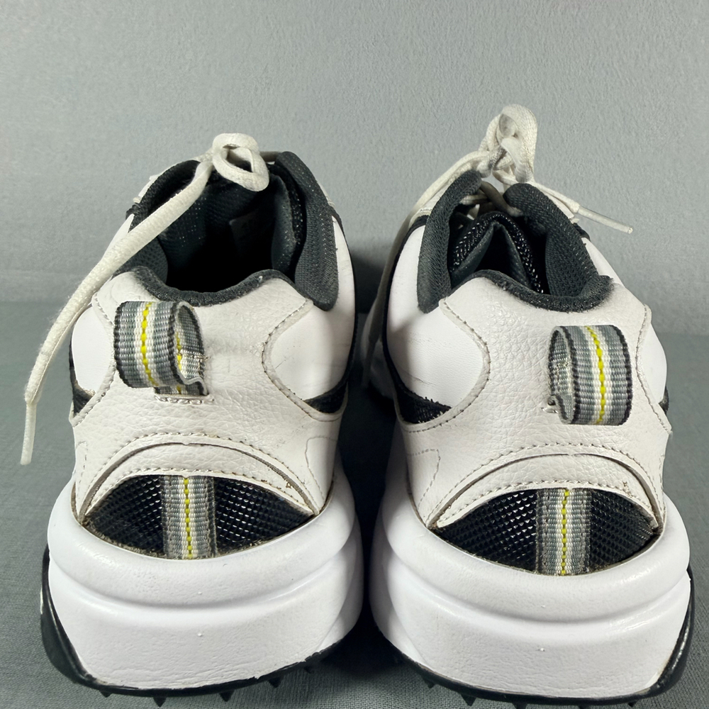 FootJoy Golf Shoes Mens 11 White Black Softspikes Style 45335 - Picture 7 of 9